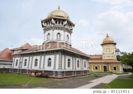Shri Mahalasa Narayani Temple a Hindu temple to the goddess Mahalasa, she is identified with Mohini, the female avatar of the god Vishnu,  Mardol, Ponda, Goa 95115451