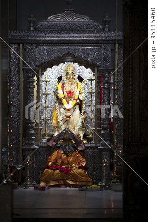 Shri Shantadurga Kunkalikarin Temple,one of the oldest temples of Goa. dedicated to Goddess Shri Shantadurga,  Fatorpa, Quepem Taluka, Goa 95115460