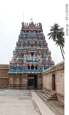 North Gopuram of Sri Ranganathaswamy Temple, Srirangam, Trichy, Tamil Nadu, India North Gopuram of Sri Ranganathaswamy Temple, Srirangam, Trichy, Tamil Nadu, India 95116499