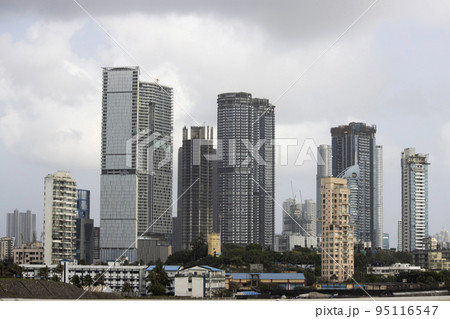 View of Mumbai city, Maharashtra, India 95116547