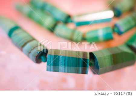 マラカイト　孔雀石 95117708