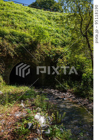 文化遺産　北の沢の渡河橋 95118190