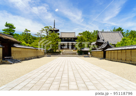 【奈良県】生駒郡 法隆寺 【奈良県】生駒郡 法隆寺 95118796