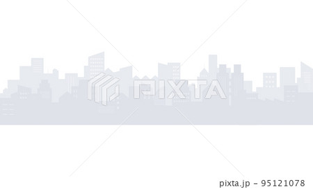 16:9｜背景｜街並み・ビル群・市街地・都会 95121078