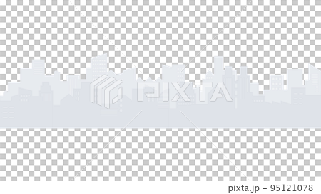 16:9｜背景｜街並み・ビル群・市街地・都会 95121078