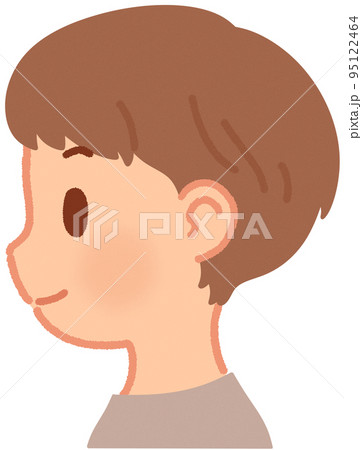 横顔_男性 横顔_男性 95122464