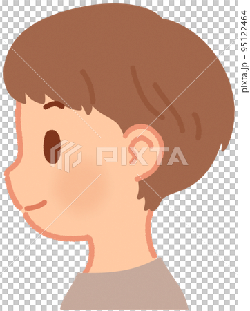 横顔_男性 横顔_男性 95122464