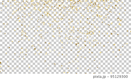 五彩紙屑的 3D 渲染透明圖像,具有在風中飄揚的金屬質感 五彩紙屑的 3D 渲染透明圖像,具有在風中飄揚的金屬質感 95129300