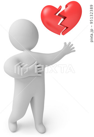 A man with a broken heart 95132389