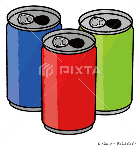 空き缶のイラスト素材 [95133537] - PIXTA
