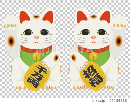 Lucky cat pair set Lucky cat pair set 95134318