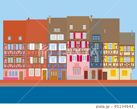 コルマール　colmar　リトル・ヴェニス　la　petite　venise　アルザス　フランス 95134643