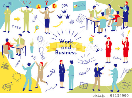 ビジネスシーン素材集 95134990
