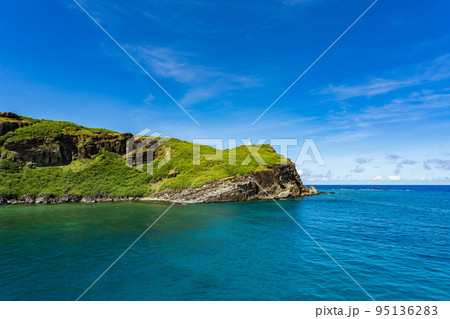 美しい海と航跡　与那国島 95136283