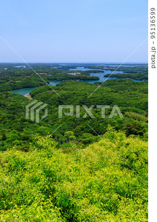 三重伊勢志摩_英虞湾の絶景風景 95136599