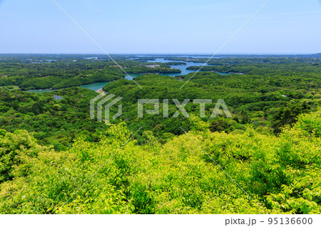 三重伊勢志摩_英虞湾の絶景風景 95136600