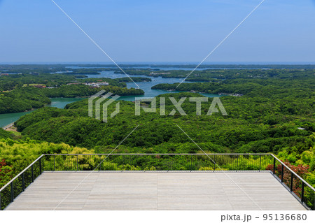三重伊勢志摩_英虞湾を見下ろす絶景テラス 95136680