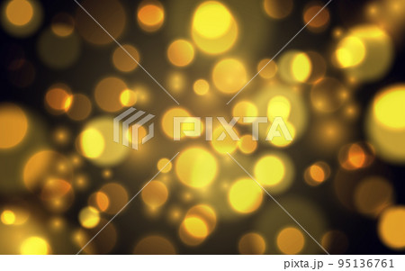 Golden luxury bokeh soft light abstract background, Vector eps 10 95136761