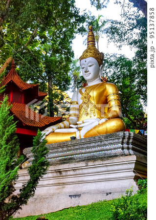 Phra That Doi Suthep Temple in Chiang Mai, Thailand 95137858