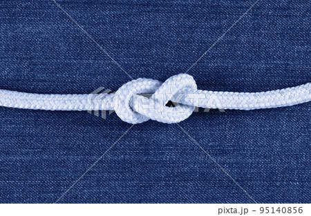 White tied rope studio shot White tied rope studio shot 95140856