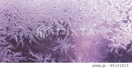 snow pattern on the glass from frost snow pattern on the glass from frost 95141015