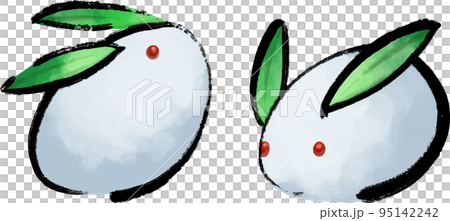 雪兔矢量插圖集 雪兔矢量插圖集 95142242