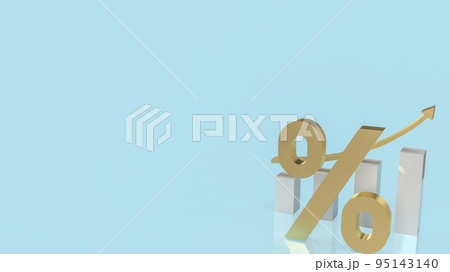 The percent symbol for interest rate or tax concept 3d rendering The percent symbol for interest rate or tax concept 3d rendering 95143140
