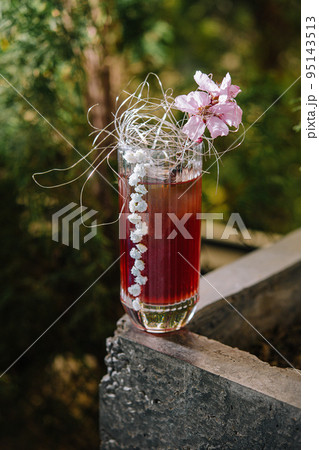 Fall and winter sangria close up 95143513