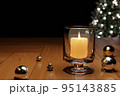 キャンドルとオーナメント 95143885