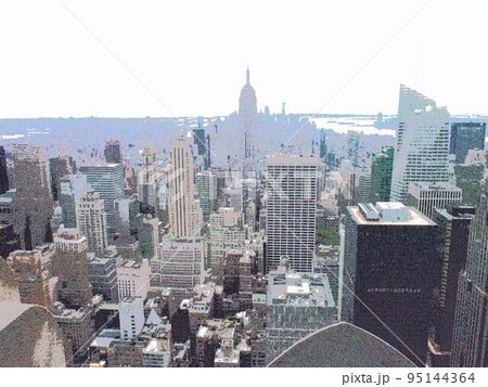 トップ・オブ・ザ・ロックからのニューヨークの風景 95144364