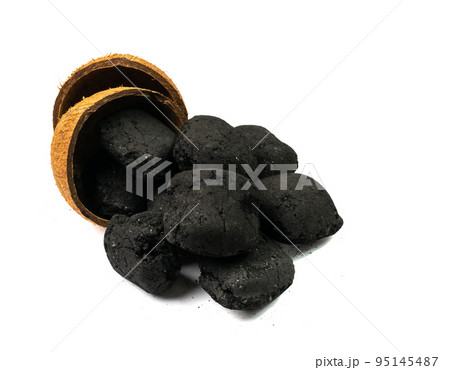 Coal Briquette, Pressed Charcoal Coal Briquette, Pressed Charcoal 95145487