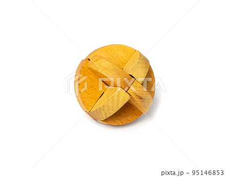 Wood Puzzle, Brain Teaser, Wooden Logic Game 3d Block Wood Puzzle, Brain Teaser, Wooden Logic Game 3d Block 95146853