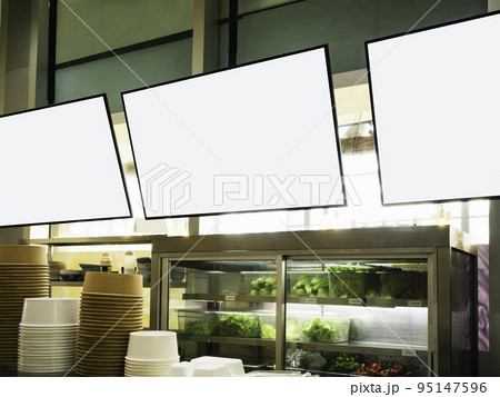Mock up digital screen for Restaurant Menu cafe Business Mock up digital screen for Restaurant Menu cafe Business 95147596