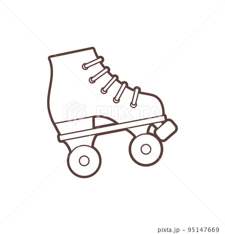 Vector roller skates 95147669