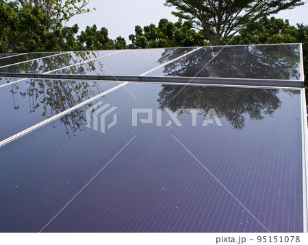 Solar Panel in Garden Solar Panel in Garden 95151078