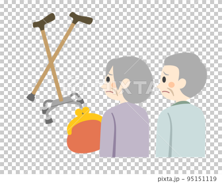 支付老人使用拐杖的費用 95151119