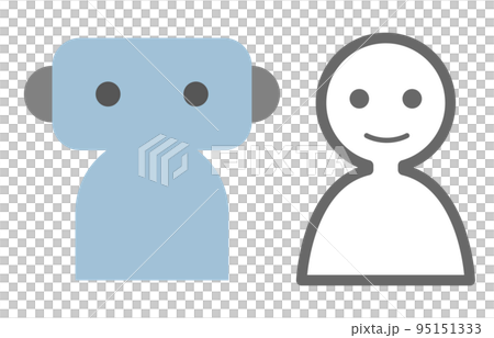 ロボットと人 95151333