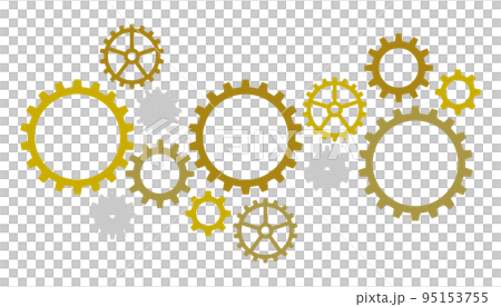 Gear metal illustration Gear metal illustration 95153755