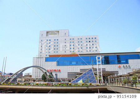 豊橋市、豊橋駅の風景 95154109