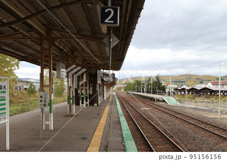 留辺蘂駅　JR留辺蘂駅　るべしべ　A56　石北本線　石北線　難読駅 95156156