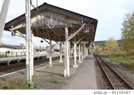 留辺蘂駅　JR留辺蘂駅　るべしべ　A56　石北本線　石北線　難読駅 95156167