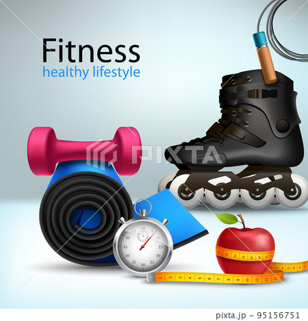 Fitness Lifestyle Background Fitness Lifestyle Background 95156751