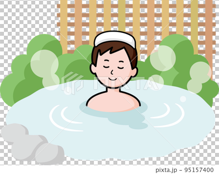 一個人進入溫泉 一個人進入溫泉 95157400