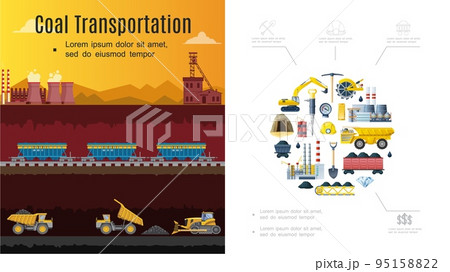 Flat Mining Industry Composition 95158822