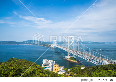 徳島県 大鳴門橋と鳴門海峡 徳島県 大鳴門橋と鳴門海峡 95159130