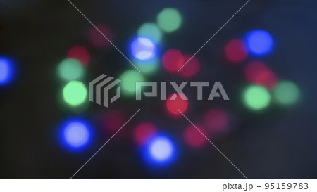 Christmas abstract background with bokeh 95159783