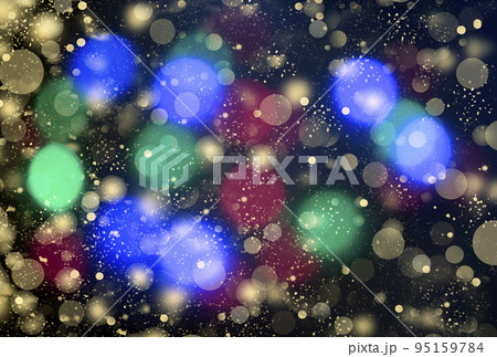 Christmas abstract background with bokeh 95159784