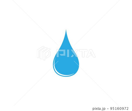 Water drop Logo Template vector illustration design 95160972