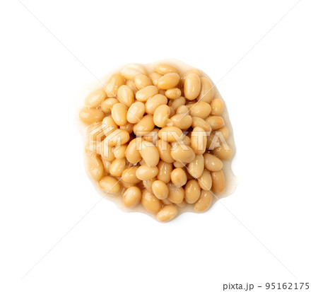 White Kidney Beans Isolated 95162175