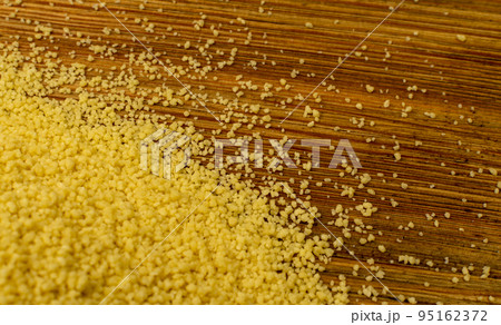 Couscous, Cuscus, Raw Kuskus Couscous, Cuscus, Raw Kuskus 95162372